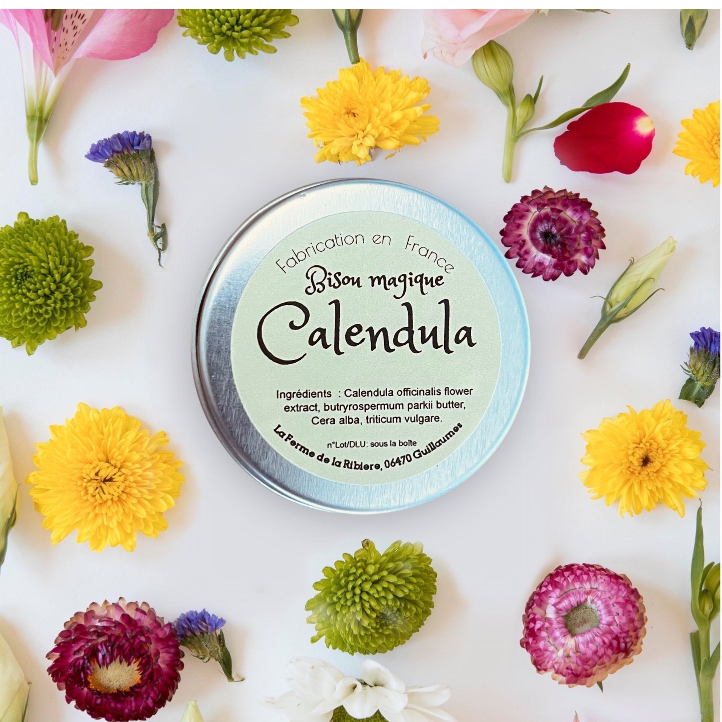 Baume à Lèvres au Calendula – Douceur et Protection Naturelle