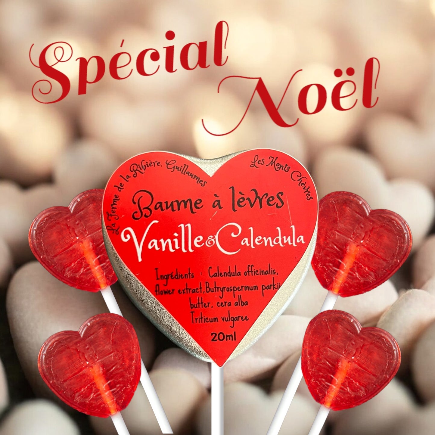 Baume à lèvres Vanille Calendula