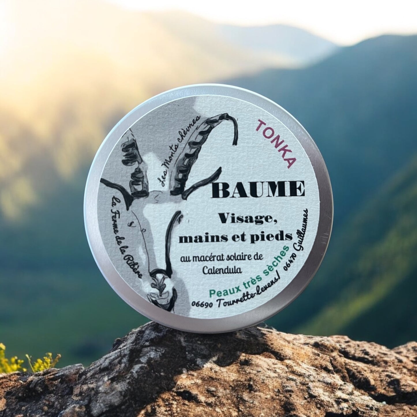 Baume Visage, mains et pieds