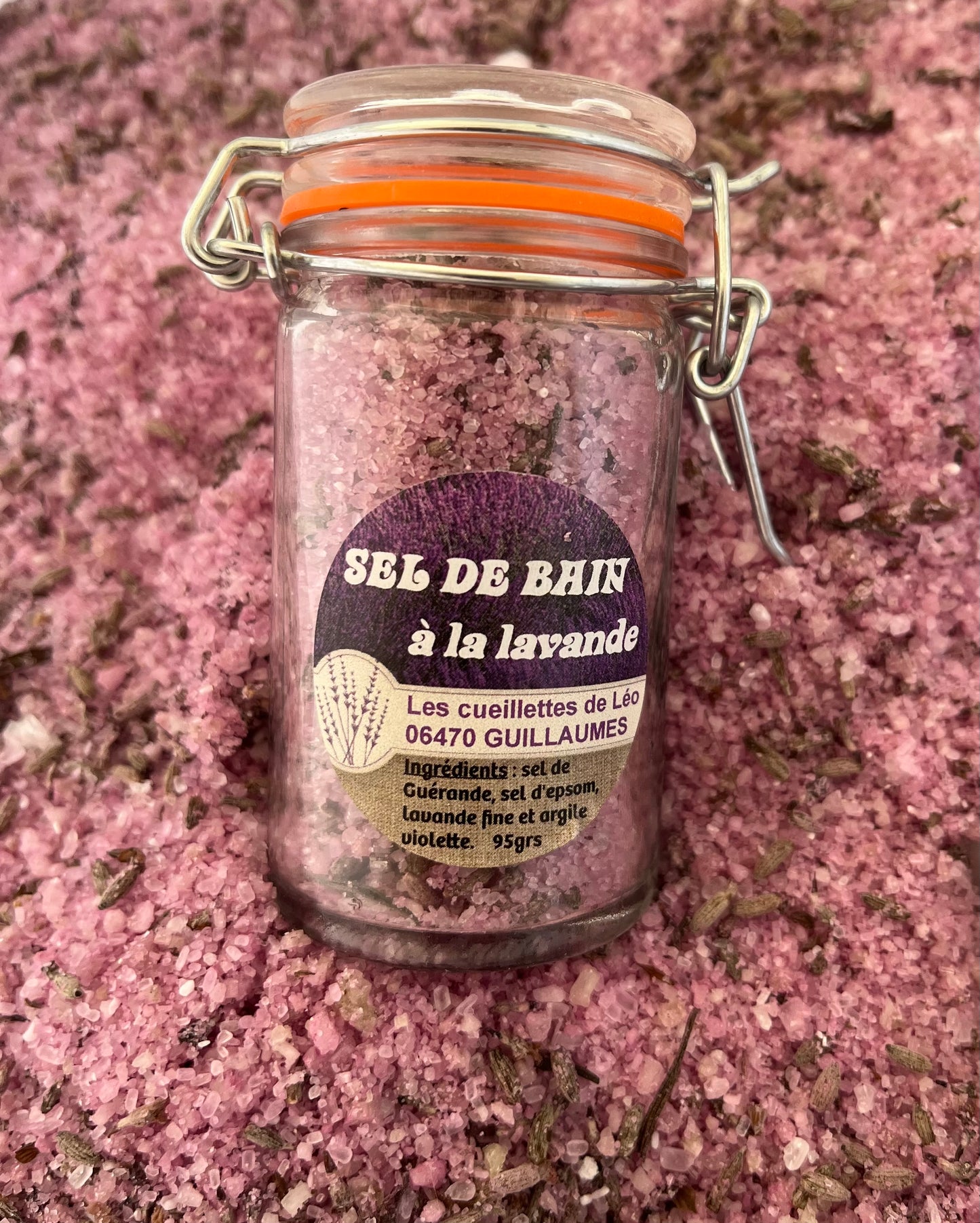 Sel de Bain à la lavande