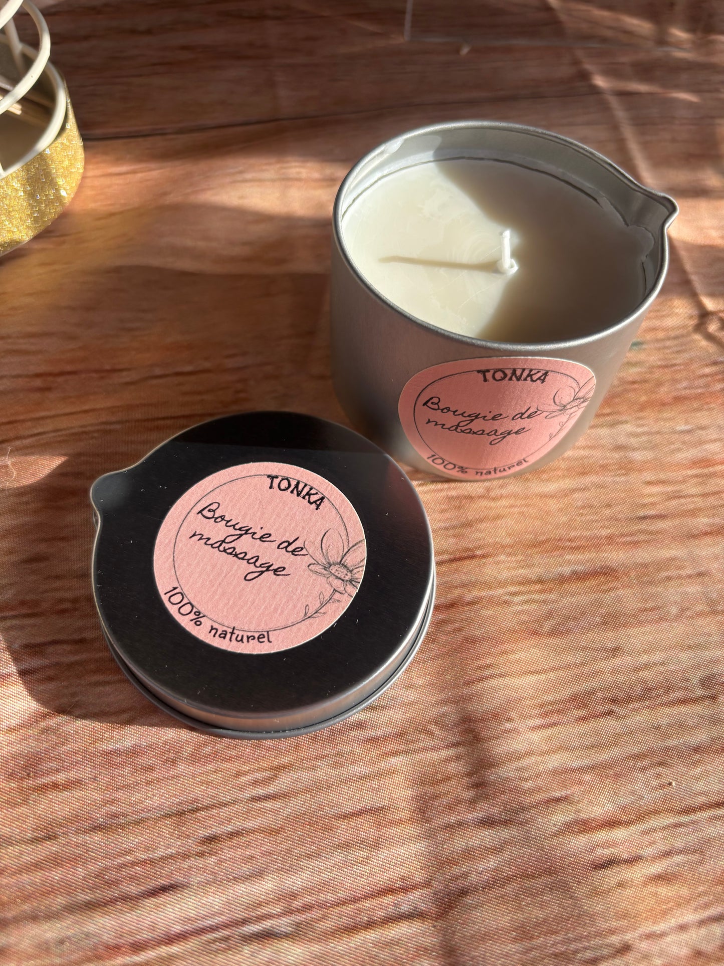 Bougie de massage Tonka