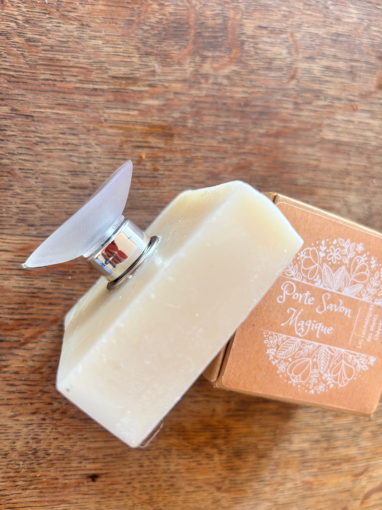 Porte savon magique