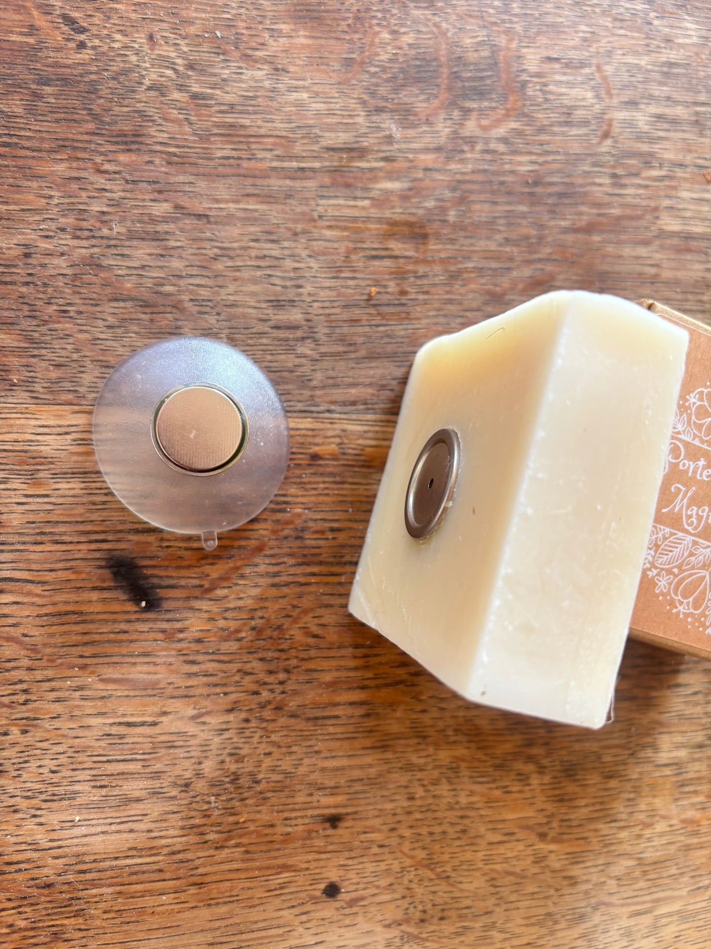 Porte savon magique