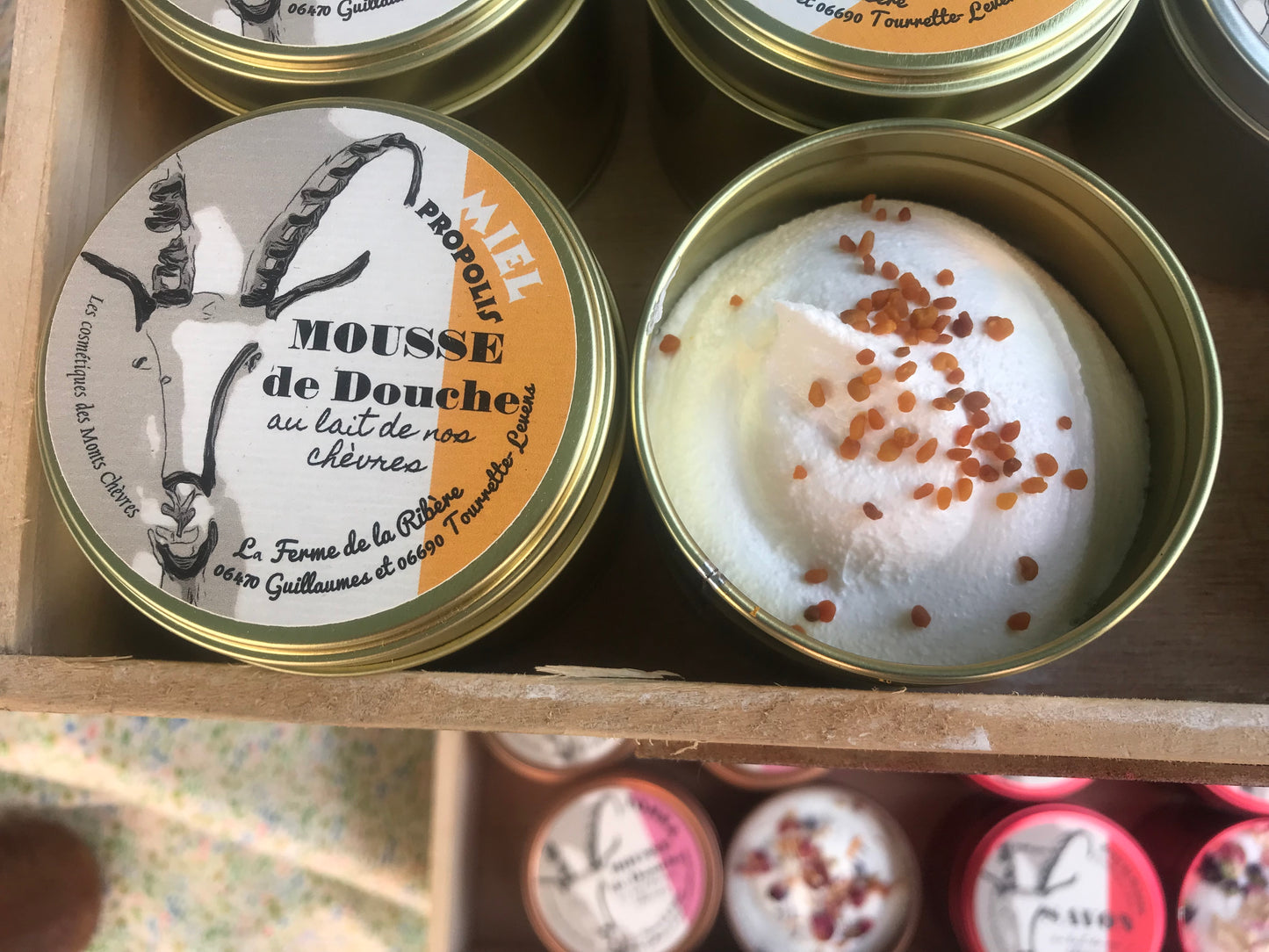 Mousse de douche