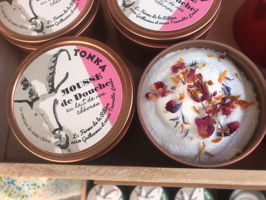 Mousse de douche